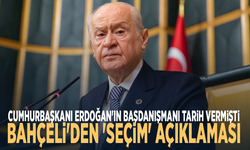 Cumhurbaşkanı Erdoğan'ın başdanışmanı tarih vermişti... Bahçeli'den 'seçim' açıklaması