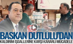 Dutlulu: Kaldırım işgallerine müsaade etmeyeceğiz