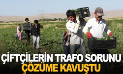 İlçe çiftçilerinin trafo sorunu çözüme kavuştu