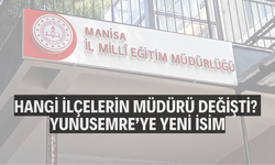 Yunusemre İlçe Milli Eğitim Müdürlüğünde Bayrak Değişimi