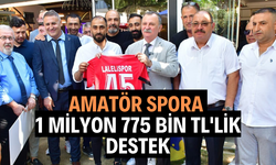 Amatör spora 1 milyon 775 bin TL'lik destek