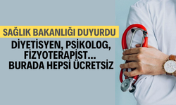 Diyetisyen, Psikolog, Fizyoterapist... Burada Hepsi Ücretsiz