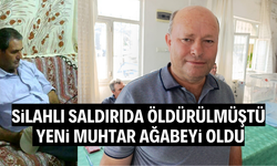 Silahlı saldırıda ölen muhtarın yerine ağabeyi muhtar seçildi