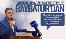 AK Partili Baybatur’dan Rahmi Koç’un sözlerine tepki