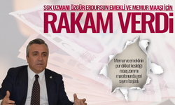 SGK Uzmanı Özgür Erdursun emekli ve memur maaşı için rakam verdi