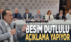Besim Dutlulu açıklama yapıyor