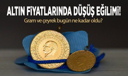 Altın fiyatlarında düşüş eğilimi!
