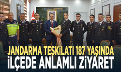 Jandarma Teşkilatı 187 yaşında... İlçede anlamlı ziyaret
