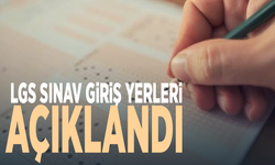 LGS sınav giriş yerleri açıklandı
