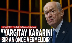 Bahçeli'den 'mutlak butlan' açıklaması: "Yargıtay kararını bir an önce vermelidir"