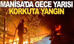 Manisa’da Gece Yarısı Korkutan Yangın: Facianın Eşiğinden Dönüldü