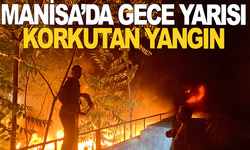 Manisa’da Gece Yarısı Korkutan Yangın: Facianın Eşiğinden Dönüldü
