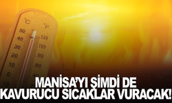 Manisa'da sıcaklıklar yükseliyor: Termometreler 36 dereceyi gösterecek