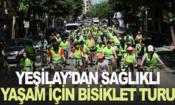Manisa’da Yeşilay’dan Sağlıklı Yaşam İçin Bisiklet Turu