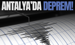Antalya Kaş açıklarında korkutan deprem