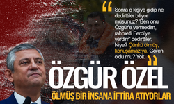 Özgür Özel'den dikkat çeken Ferdi Zeyrek açıklaması