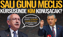 Salı günü kürsüde kim konuşacak?
