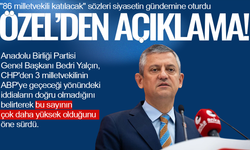 "86 milletvekili bize geçecek" iddiasına Özgür Özel'den yanıt