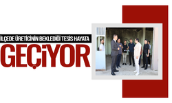 İlçede Üreticinin Beklediği Tesis Hayata Geçiyor