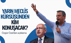 Salı günü Meclis kürsüsünde kim olacak? Özgür Özel'den çarpıcı açıklamalar...