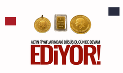 Altın fiyatları düşmeye devam ediyor: İşte 9 Haziran fiyatları...