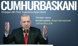 Cumhurbaşkanı Erdoğan AK Parti Teşkilatını uyardı