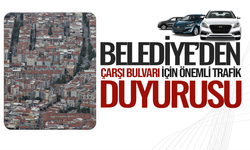 Sürücüler dikkat! Manisa'da Çarşı Bulvarı'nda trafik düzeni değişiyor