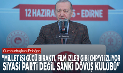 Cumhurbaşkanı Erdoğan: "Millet işi gücü bıraktı, film izler gibi CHP’yi izliyor. Siyasi parti değil sanki dövüş kulübü"