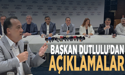 Besim Dutlulu açıklama yapıyor