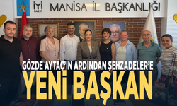 Gözde Aytaç’ın ardından Şehzadeler’e yeni başkan