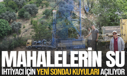 Yaz öncesi kritik adım: İki mahallede sondaj çalışması