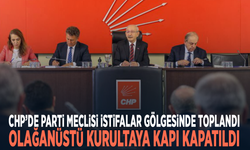 CHP’de Parti Meclisi istifalar gölgesinde toplandı... Olağanüstü kurultaya kapı kapatıldı