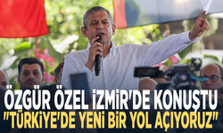 Özgür Özel İzmir'de konuştu: "Türkiye'de yeni bir yol açıyoruz"