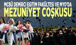 Demirci’de mezuniyet coşkusu
