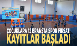 Çocuklara 12 branşta spor fırsatı! Kayıtlar başladı