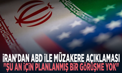 İran'dan ABD ile müzakere açıklaması: "Şu an için planlanmış bir görüşme yok"