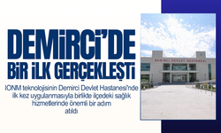 İlçe Devlet Hastanesi'nde bir ilk yaşandı