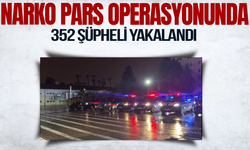 "Narko Pars" operasyonlarında 352 şüpheli yakalandı