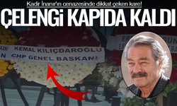 Kemal Kılıçdaroğlu'nun çelengi kapıda kaldı