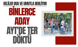 Veliler okul önlerinde, öğrenciler sınav salonlarında