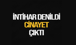 Şanlıurfa'da intihar cinayet çıktı