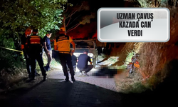 İzne gelen uzman çavuş kazada hayatını kaybetti