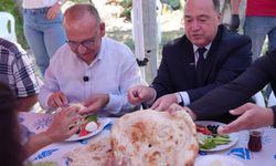 Besim Dutlulu ve Çetin Akın Tandır Evi’nde Hemşehrilerle Buluştu