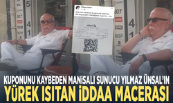 Kuponunu Kaybeden Manisalı Sunucu Yılmaz Ünsal’ın yürek Isıtan İddaa Macerası
