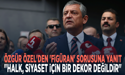 Özgür Özel'den 'figüran' sorusuna yanıt: "Halk, siyaset için bir dekor değildir"