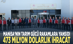 Manisa'nın tarım gücü rakamlara yansıdı.... 473 milyon dolarlık ihracat