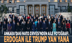 Ankara'daki NATO Zirvesi'nden aile fotoğrafı: Erdoğan ile Trump yan yana