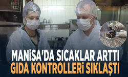 Manisa'da sıcaklar arttı, gıda kontrolleri sıklaştı