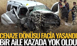 Cenaze döşü facia: Aynı aileden 3 kişi can verdi