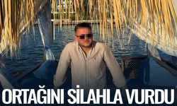 Ortağını silahla öldürdü